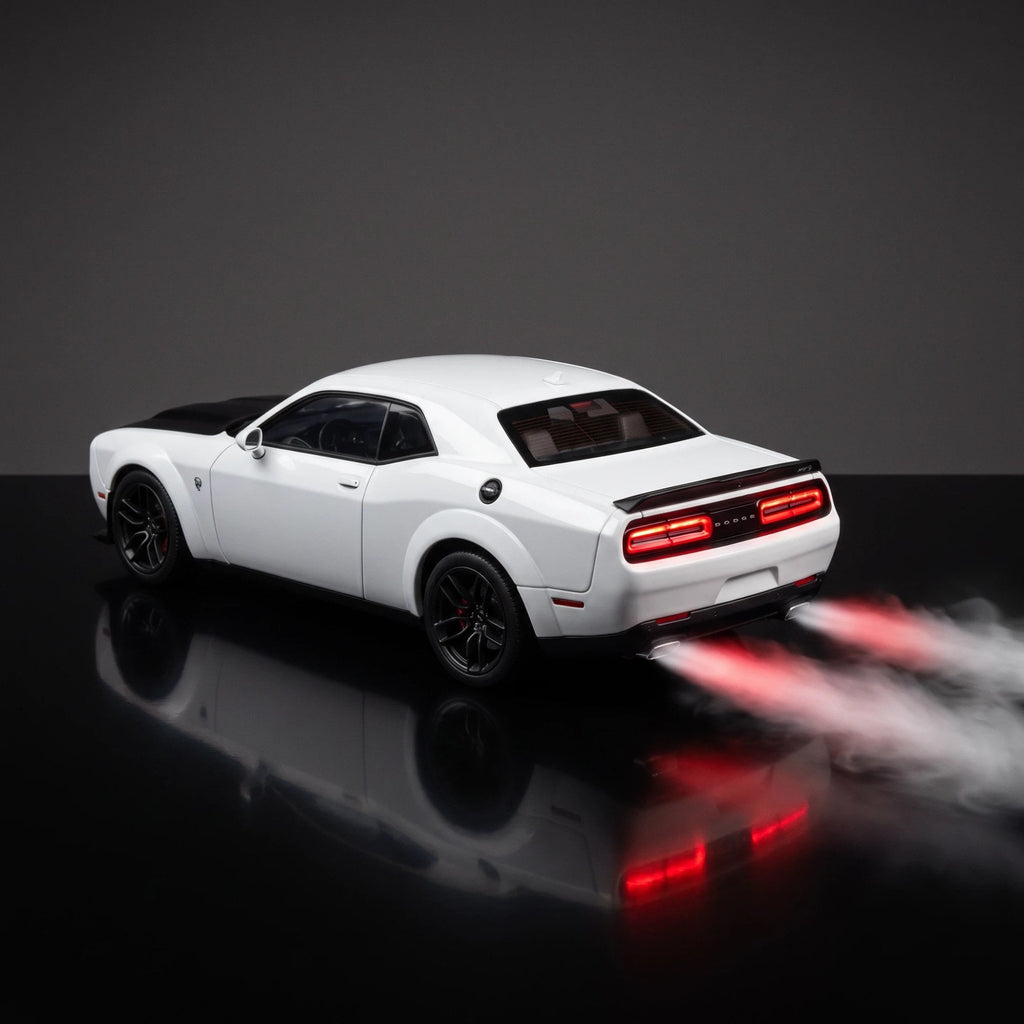 Dodge Challenger SRT Diffuser: Exhaust-Mist Humidifier with Working Lights